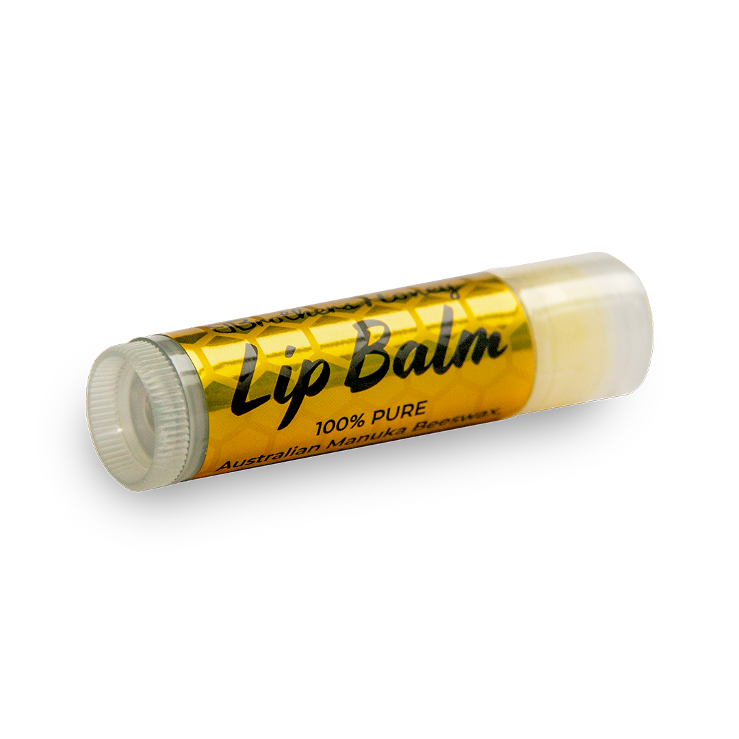 Pure Lip Balm Beeswax and Coconut Oil