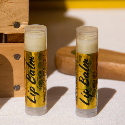 Pure Lip Balm Beeswax and Coconut Oil